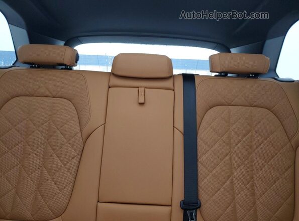 5UX23EU02R9V32428 2024 BMW X5 Black Rear seats view