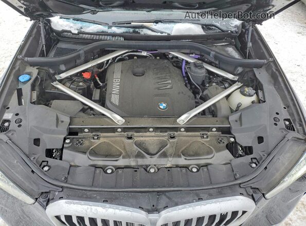 5UX23EU02R9V32428 2024 BMW X5 Black Engine compartment view