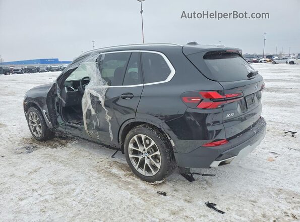 5UX23EU02R9V32428 2024 BMW X5 Black Rear left