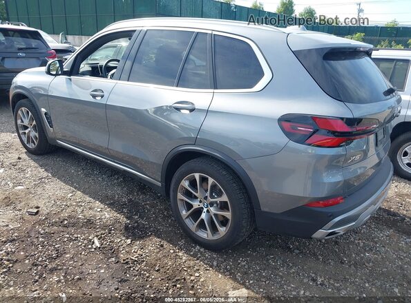 5UX23EU02R9W17401 2024 BMW X5 Gray Trasero izquierdo