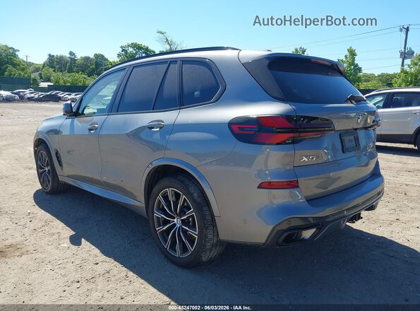 5UX23EU02S9Z06140 2025 BMW X5 Gray Հետևի ձախ