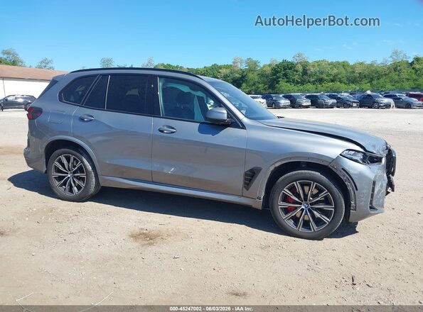 5UX23EU02S9Z06140 2025 BMW X5 Gray Սալոնի հետևի տեսք