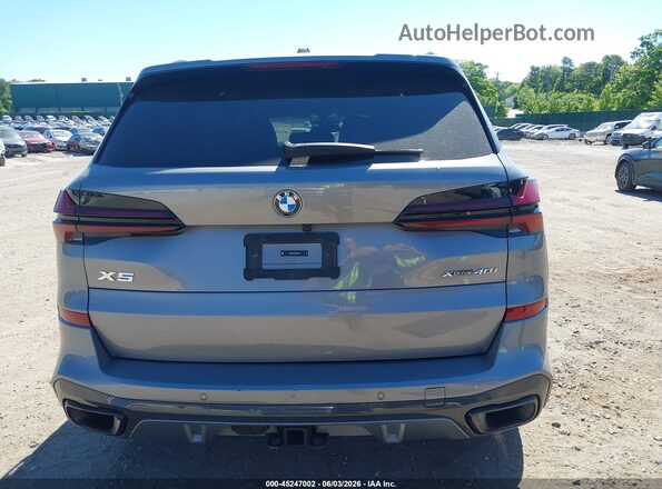 5UX23EU02S9Z06140 2025 BMW X5 Gray 