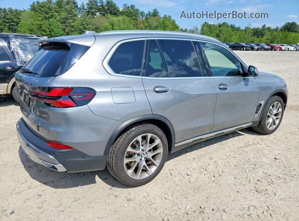 5UX23EU04R9S60142 2024 BMW X5 Gray 