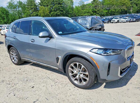 5UX23EU04R9S60142 2024 BMW X5 Gray 
