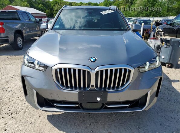 5UX23EU04R9S60142 2024 BMW X5 Gray 