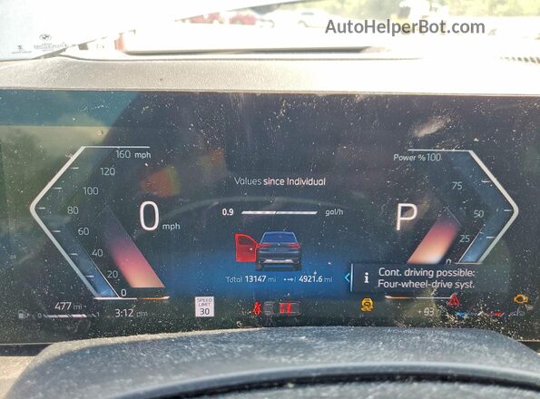 5UX23EU04R9S60142 2024 BMW X5 Gray 