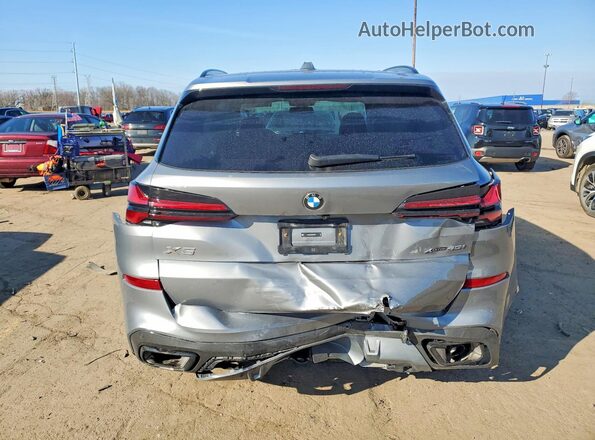 5UX23EU04R9V24671 2024 BMW X5 Silver Вид ззаду