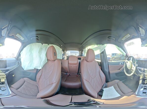 5UX23EU04R9V24671 2024 BMW X5 Silver Панорамний вид салону 360°