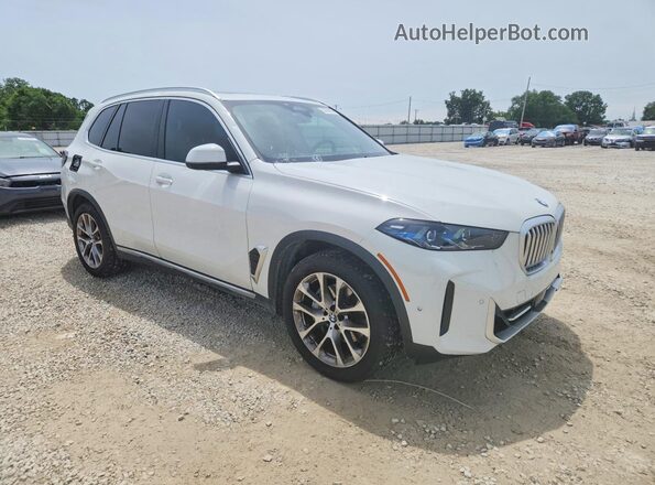 5UX23EU04S9Y83010 2025 BMW X5 White Առջևի աջ