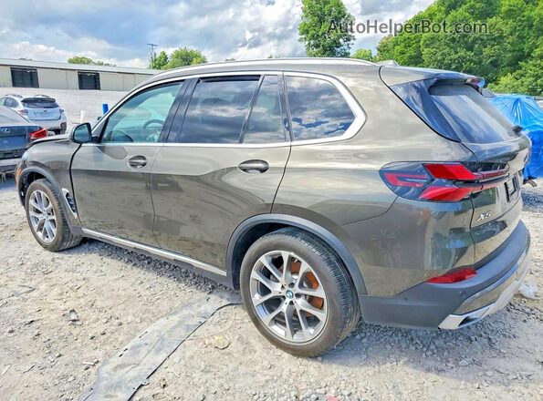 5UX23EU05S9W72060 2025 BMW X5 Зеленый Задняя левая четверть