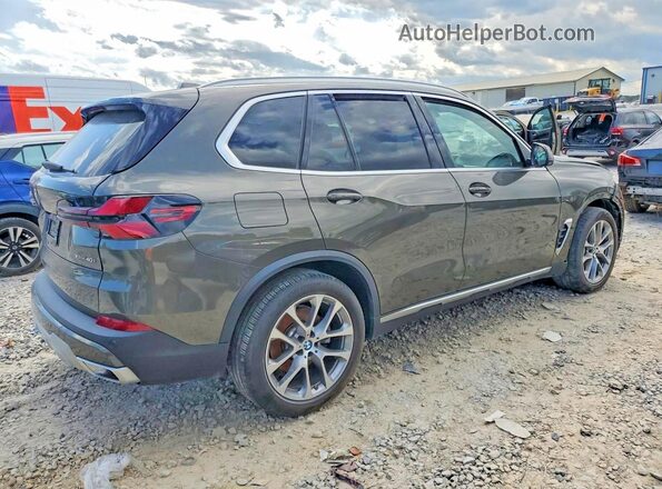 5UX23EU05S9W72060 2025 BMW X5 Зеленый Задняя правая четверть