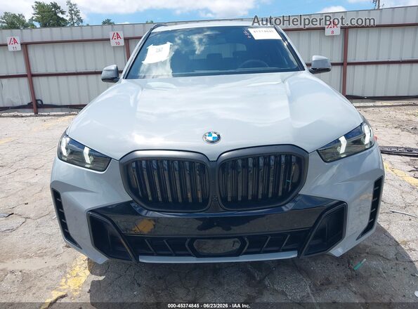 5UX23EU05S9Z05208 2025 BMW X5 Blue Սալոնի հետևի տեսք