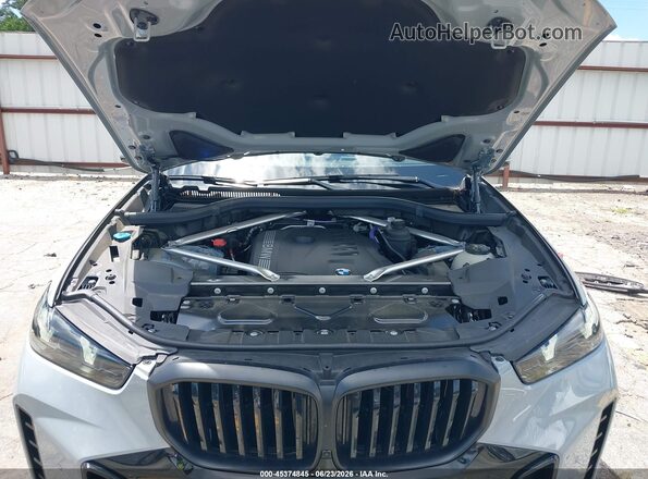 5UX23EU05S9Z05208 2025 BMW X5 Blue Հետևի տեսք