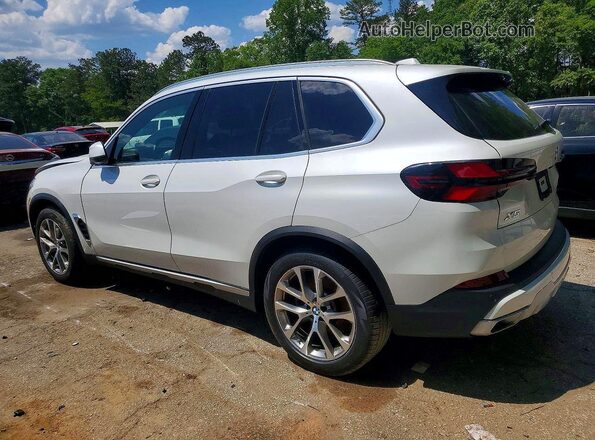 5UX23EU06S9W83505 2025 BMW X5 Белый Задняя левая четверть