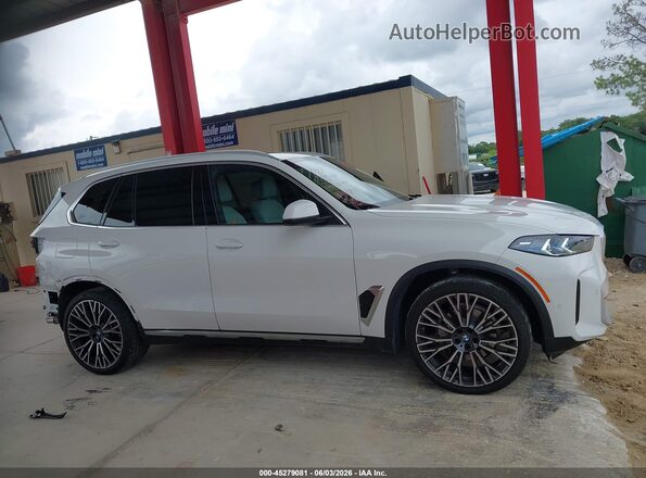5UX23EU06S9X99142 2025 BMW X5 Белый Панорамный вид салона 360°