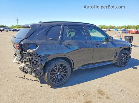 5UX23EU07R9T47680 2024 BMW X5 Black Հետևի աջ