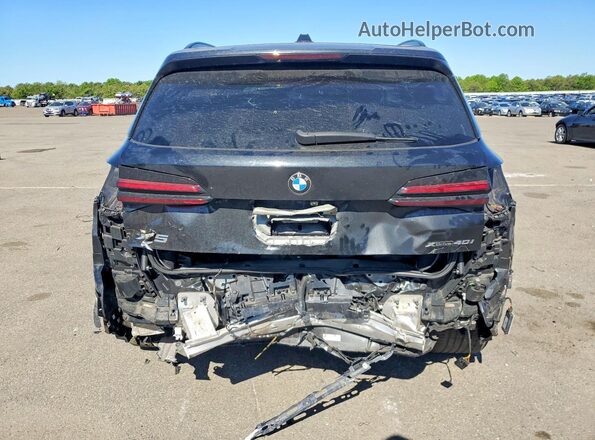 5UX23EU07R9T47680 2024 BMW X5 Black Հետևի տեսք