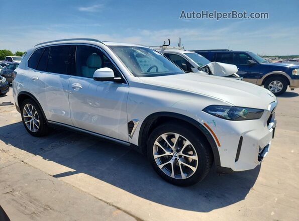 5UX23EU08R9V86848 2024 BMW X5 White წინა მარჯვენა