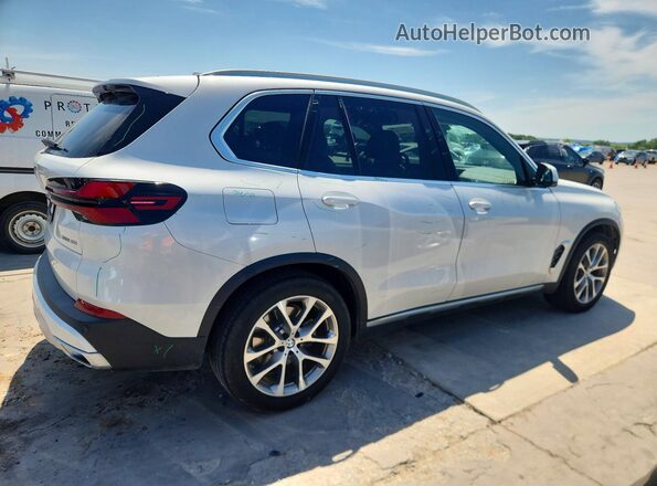 5UX23EU08R9V86848 2024 BMW X5 White უკანა მარჯვენა