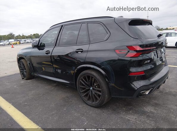 5UX23EU08R9W00103 2024 BMW X5 Black Trasero izquierdo