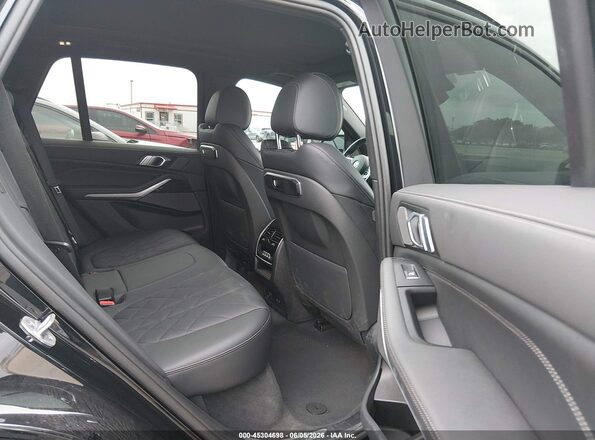 5UX23EU08R9W00103 2024 BMW X5 Black Vista de la etiqueta del VIN