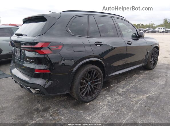 5UX23EU08R9W00103 2024 BMW X5 Black Trasero derecho
