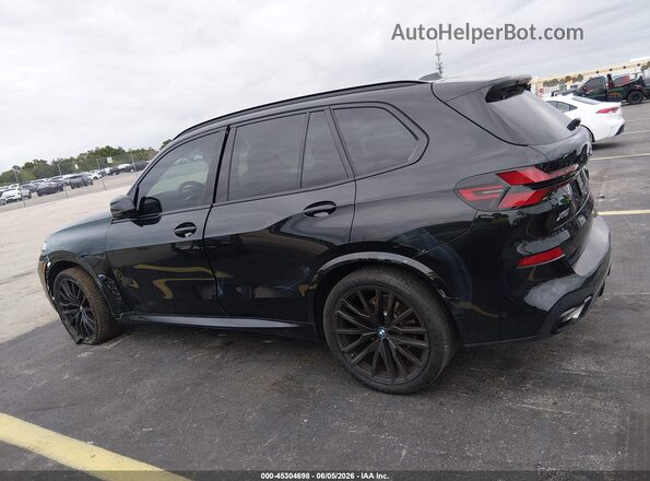 5UX23EU08R9W00103 2024 BMW X5 Black Vista interior de 360 grados