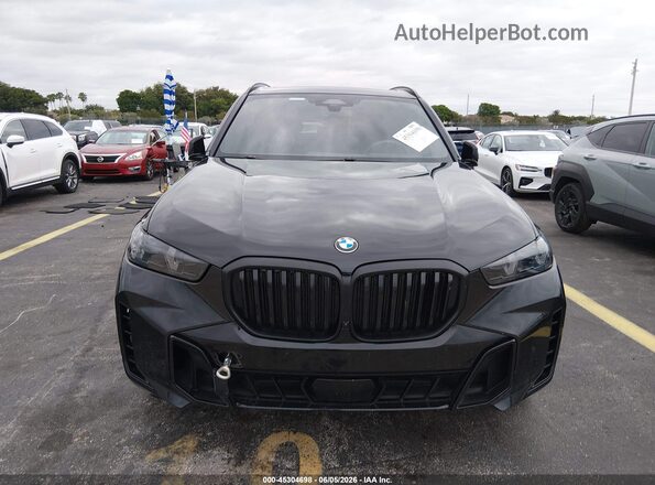 5UX23EU08R9W00103 2024 BMW X5 Black Vista del cuadro de instrumentos