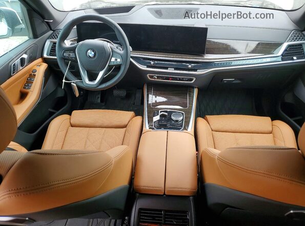 5UX23EU08S9W78578 2025 BMW X5 White 