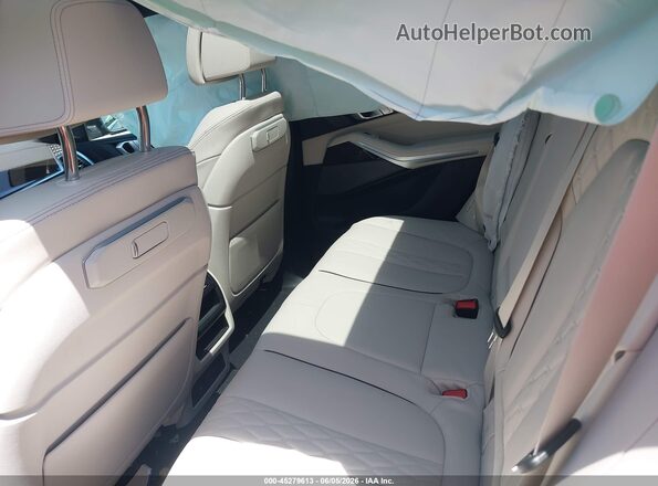 5UX23EU08S9X62318 2025 BMW X5 Cream VIN კოდის სტიკერის ხედი