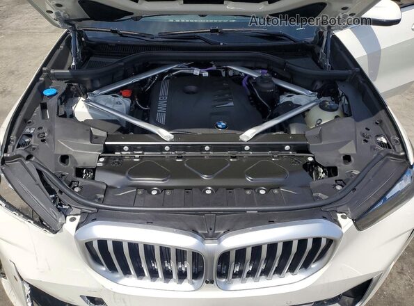 5UX23EU08T9254819 2026 BMW X5 White Սալոնի հետևի տեսք