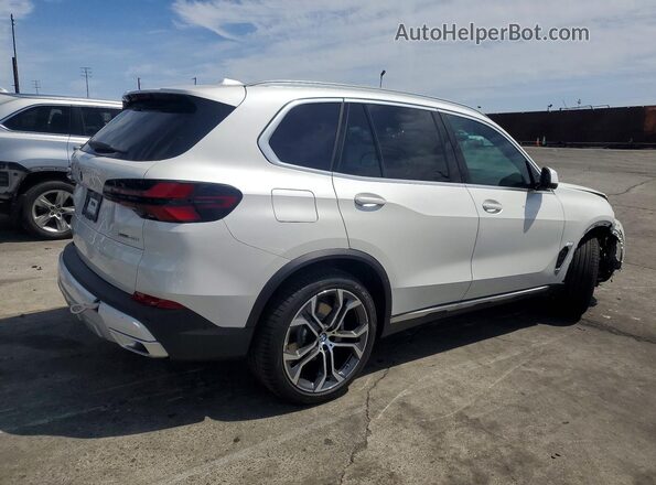 5UX23EU08T9254819 2026 BMW X5 White Հետևի աջ