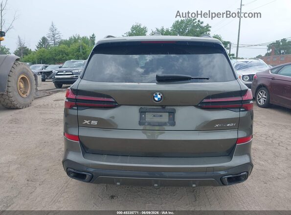 5UX23EU0XR9V12282 2024 BMW X5 Green 