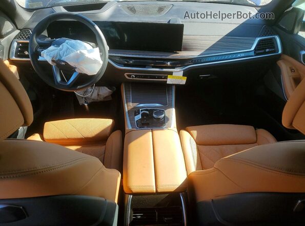 5UX23EU0XS9W78386 2025 BMW X5 Blue Vista del salpicadero
