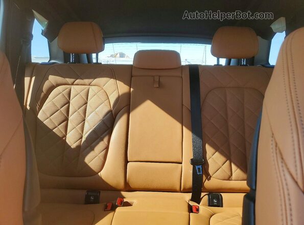 5UX23EU0XS9W78386 2025 BMW X5 Blue Vista de los asientos traseros