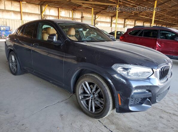 5UX2V1C07L9C81355 2020 BMW X4 Gray Առջևի աջ