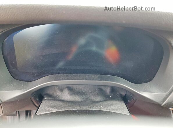 5UX2V1C08L9D03752 2020 BMW X4 Black Вид щитка приладів