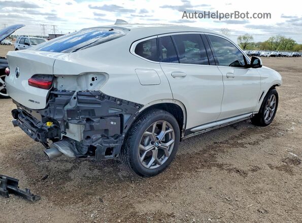 5UX2V1C09LLE67644 2020 BMW X4 White Задня права чверть