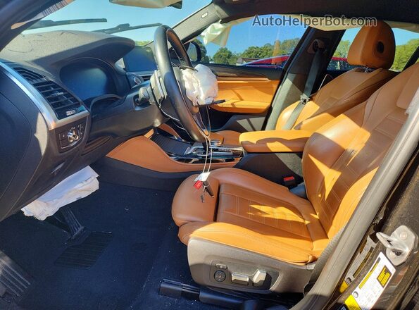 5UX2V1C0XL9C73976 2020 BMW X4 Green Widok wnętrza z przodu