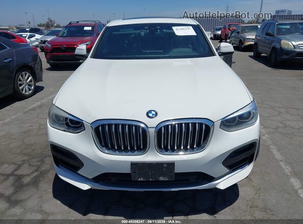 5UX2V1C0XLLZ32736 2020 BMW X4 White 
