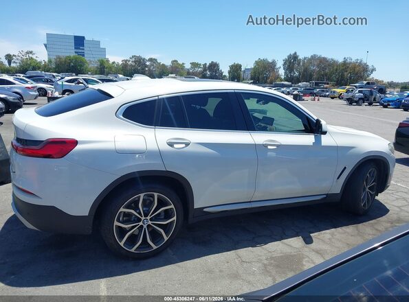 5UX2V1C0XLLZ32736 2020 BMW X4 White 