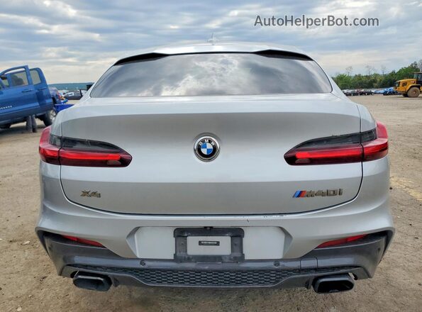 5UX2V5C02L9D17184 2020 BMW X4 Gray Вид ззаду