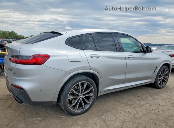 5UX2V5C02L9D17184 2020 BMW X4 Gray Задня права чверть