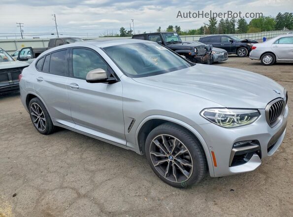5UX2V5C02L9D17184 2020 BMW X4 Gray Передня права чверть