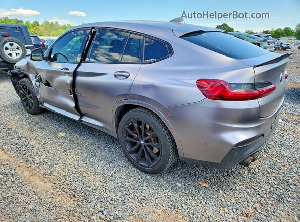 5UX2V5C04M9F00670 2021 BMW X4 Gray Հետևի ձախ