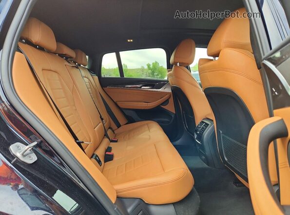5UX2V5C05L9D65049 2020 BMW X4 Blue Vista interior trasera