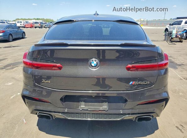 5UX2V5C0XLLE69572 2020 BMW X4 Gray Widok z tyłu