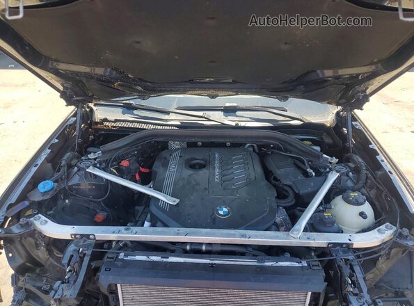 5UX2V5C0XLLE69572 2020 BMW X4 Gray Widok wnętrza z tyłu