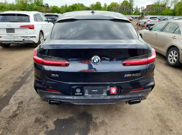5UX2V5C0XM9E39583 2021 BMW X4 Black Հետևի տեսք
